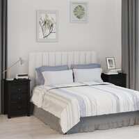  Bedside Cabinets 2 pcs Black 40x35x61.5 cm Solid Wood Pine