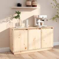  Sideboard 111x34x60 cm Solid Wood Pine