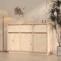  Sideboard 110x34x75 cm Solid Wood Pine