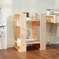  Book Cabinet/Room Divider 41x35x57 cm Solid Wood Pine