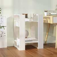  Book Cabinet/Room Divider White 41x35x57 cm Solid Wood Pine