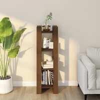  Book Cabinet/Room Divider Honey Brown 41x35x125 cm Solid Wood