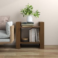  Book Cabinet/Room Divider Honey Brown 60x35x57 cm Solid Wood