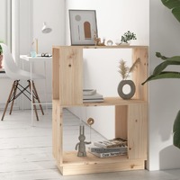  Book Cabinet/Room Divider 51x25x70 cm Solid Wood Pine