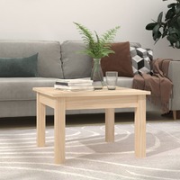  Coffee Table 45x45x30 cm Solid Wood Pine