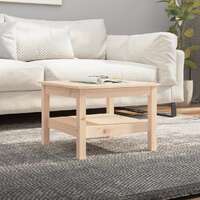  Coffee Table 55x55x40 cm Solid Wood Pine