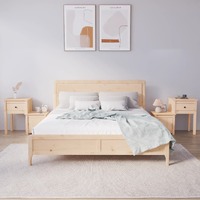  Bedside Cabinets 2 pcs 79.5x38x65.5 cm Solid Wood Pine
