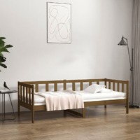  Day Bed without Mattress Honey Brown 90x190 cm Solid Wood Pine