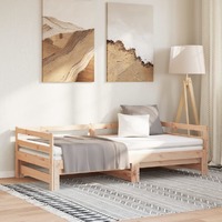  Pull-out Day Bed without Mattress 2x(90x190) cm
