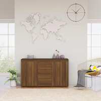  Sideboard Brown Oak 120x36x69 cm Engineered Wood