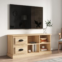  TV Cabinet Sonoma Oak 102x35.5x47.5 cm Engineered Wood