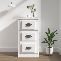  Sideboard White 36x35.5x67.5 cm Engineered Wood