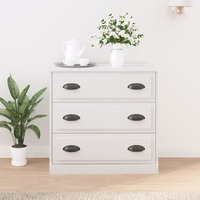  Sideboard White 70x35.5x67.5 cm Engineered Wood