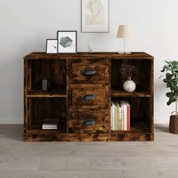  Sideboard Smoked Oak 104.5x35.5x67.5 cm Engineered Wood