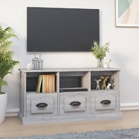 TV Cabinet Grey Sonoma 100x35x50 cm Engineered Wood