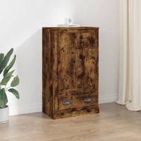  Highboard Smoked Oak 60x35.5x103.5 cm Engineered Wood
