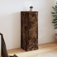  Highboard Smoked Oak 36x35.5x103.5 cm Engineered Wood