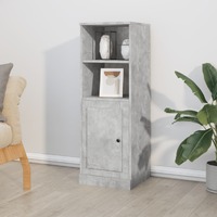  Highboard Concrete Grey 36x35.5x103.5 cm Engineered Wood