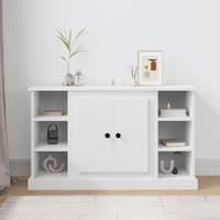  Sideboard White 100x35.5x60 cm Engineered Wood