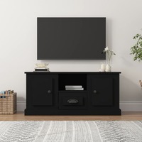 TV Cabinet Black 100x35.5x45 cm Engineered Wood