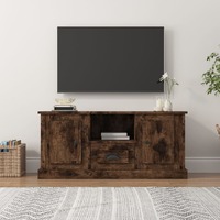  TV Cabinet Smoked Oak 100x35.5x45 cm Engineered Wood