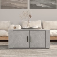  Coffee Table Concrete Grey 80x50x36 cm Engineered Wood