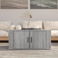  Coffee Table Grey Sonoma 80x50x36 cm Engineered Wood