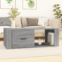 Coffee Table Grey Sonoma 100x50.5x35 cm Engineered Wood
