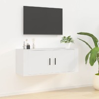  Wall Mounted TV Cabinet White 100x34.5x40 cm
