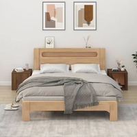  Bedside Cabinets 2 pcs Brown Oak 50x39x47 cm