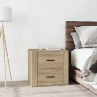  Bedside Cabinet Sonoma Oak 50x39x47 cm
