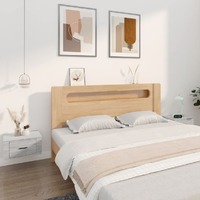  Wall-mounted Bedside Cabinets 2 pcs Grey Sonoma 50x36x25 cm