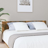  Bed Headboard Smoked Oak 200 cm Engineered Wood