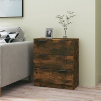  Sideboard Smoked Oak 60x30x70 cm Engineered Wood