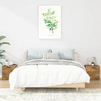  Bedside Cabinets 2 pcs Smoked Oak 40x39x40 cm