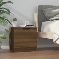  Bedside Cabinet Brown Oak 40x39x40 cm