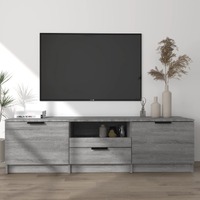  TV Cabinet Grey Sonoma 140x35x40 cm Engineered Wood