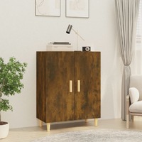  Sideboard Smoked Oak 70x34x90 cm Engineered Wood