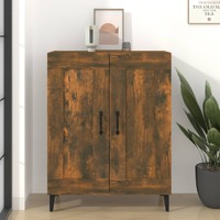  Sideboard Smoked Oak 69.5x34x90 cm Engineered Wood