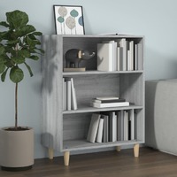  Sideboard Grey Sonoma 69.5x32.5x90 cm Engineered Wood