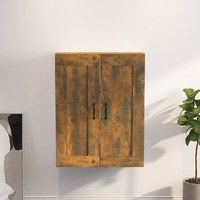  Hanging Wall Cabinet Smoked Oak 69.5x32.5x90 cm