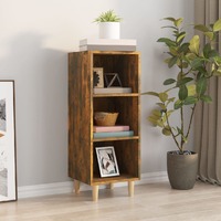  Sideboard Smoked Oak 34.5x32.5x90 cm Engineered Wood