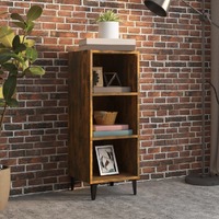  Sideboard Smoked Oak 34.5x32.5x90 cm Engineered Wood