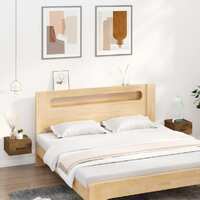  Wall-mounted Bedside Cabinets 2 pcs Smoked Oak 35x35x20 cm