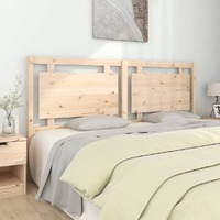  Bed Headboard 185.5 cm Solid Wood Pine