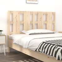  Bed Headboard 140.5 cm Solid Wood Pine