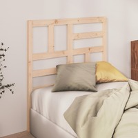  Bed Headboard 96 cm Solid Wood Pine