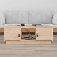  Coffee Table 100x50x35 cm Solid Wood Pine