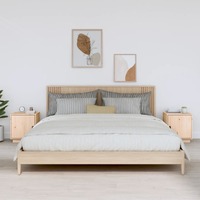  Bedside Cabinets 2 pcs 40x34x45 cm Solid Wood Pine