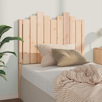  Bed Headboard 96 cm Solid Wood Pine